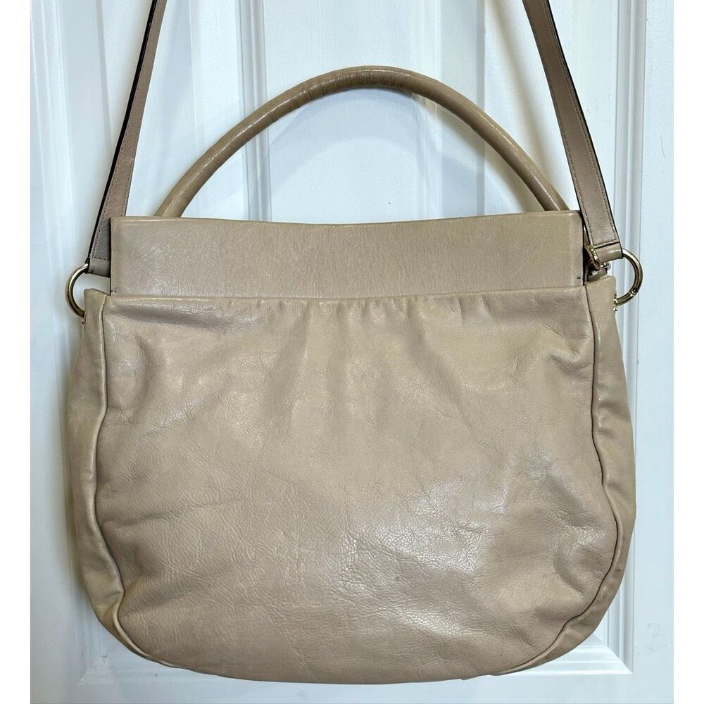 Marc by Marc Jacobs - Classic Q Hillier Hobo Bag in Cement Soft Leather. LOVELY! - Picture 3 of 15